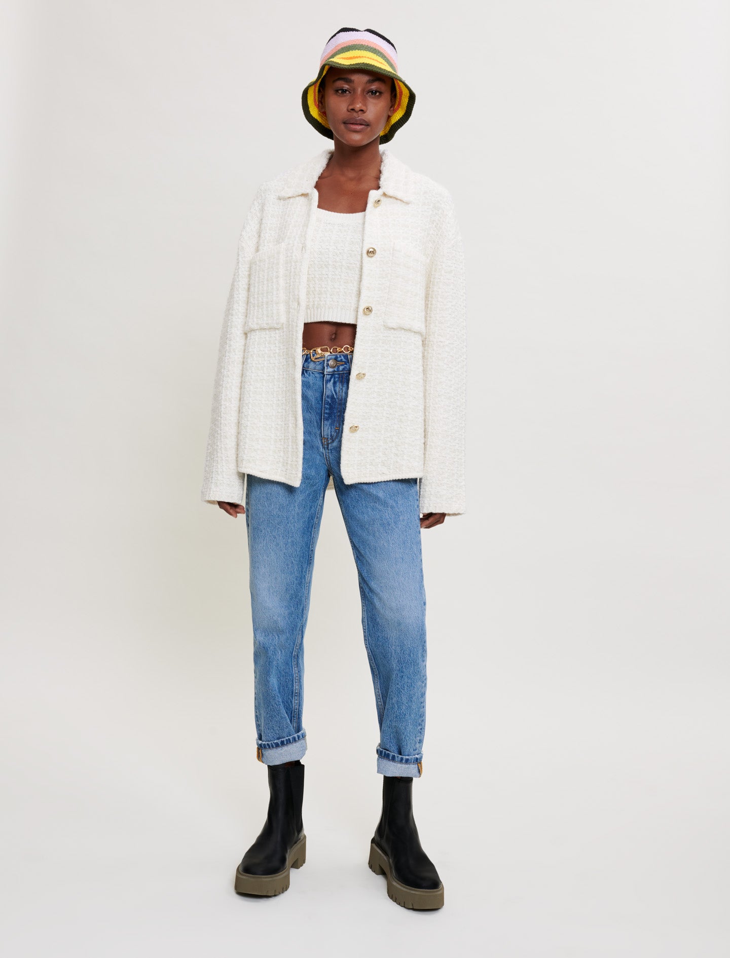 Sobrecamisa de Tweed