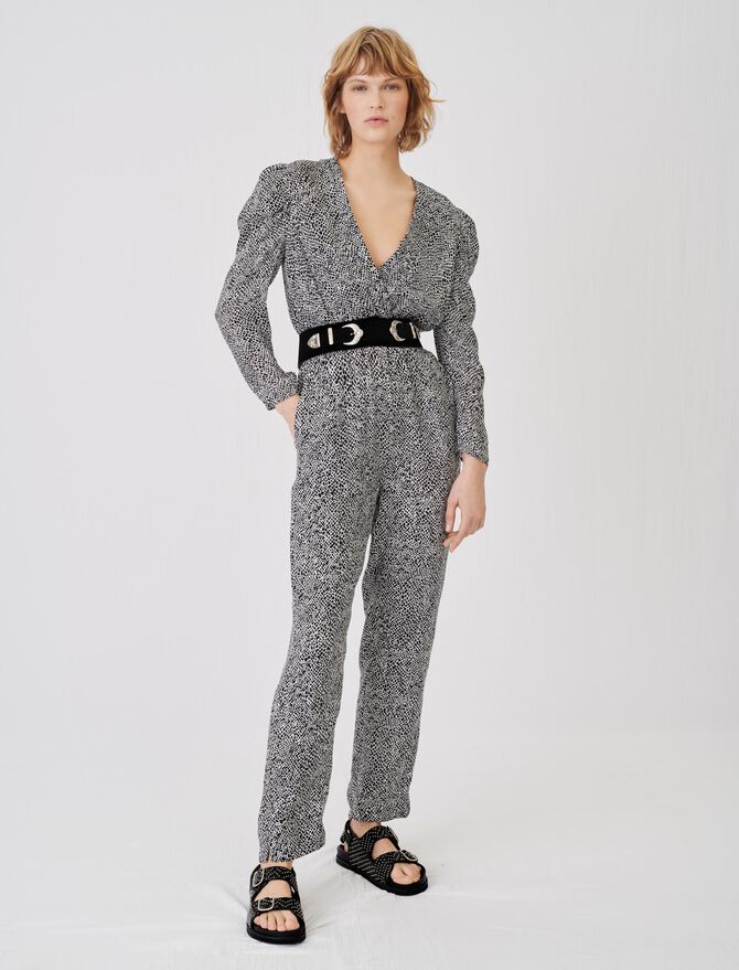 Mono estampado fluido