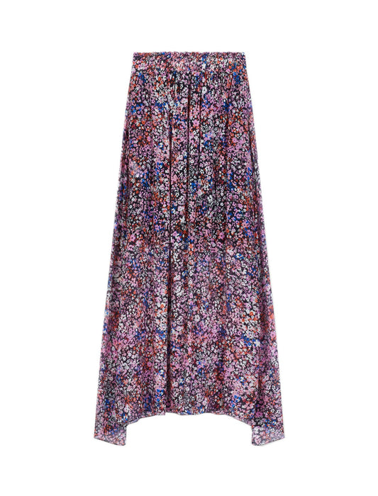 Falda Jehane Noir/Rose