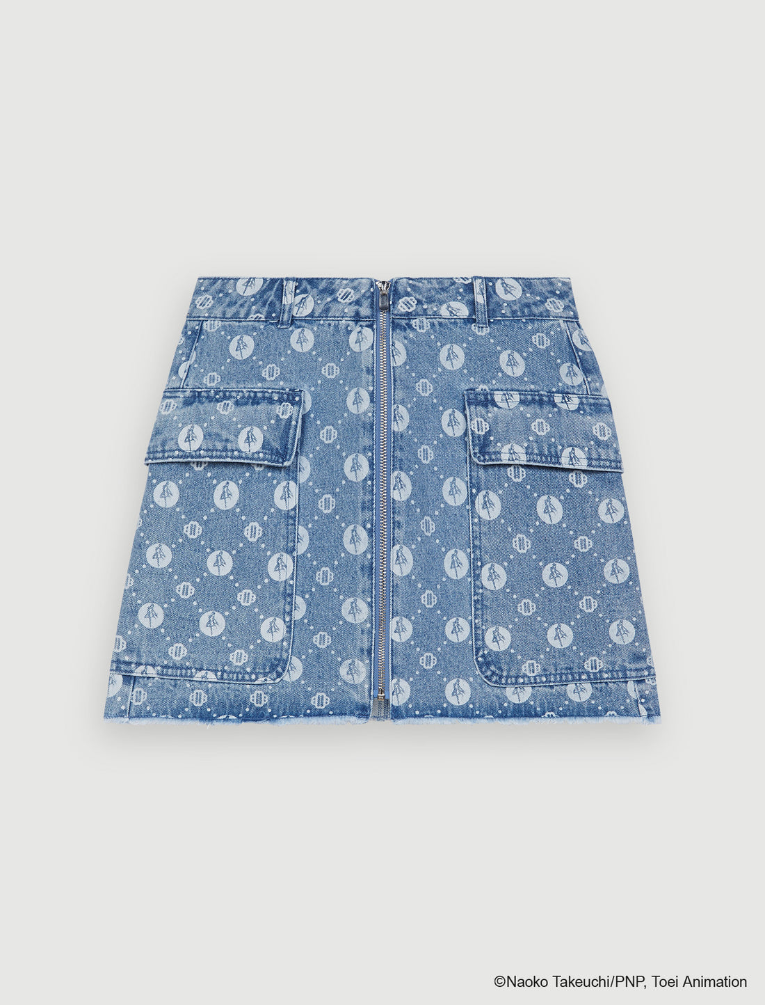 Falda de denim