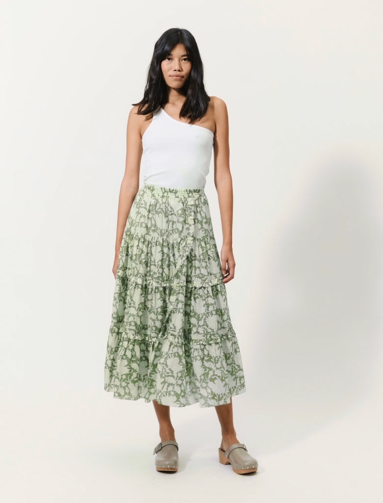 Falda estampada