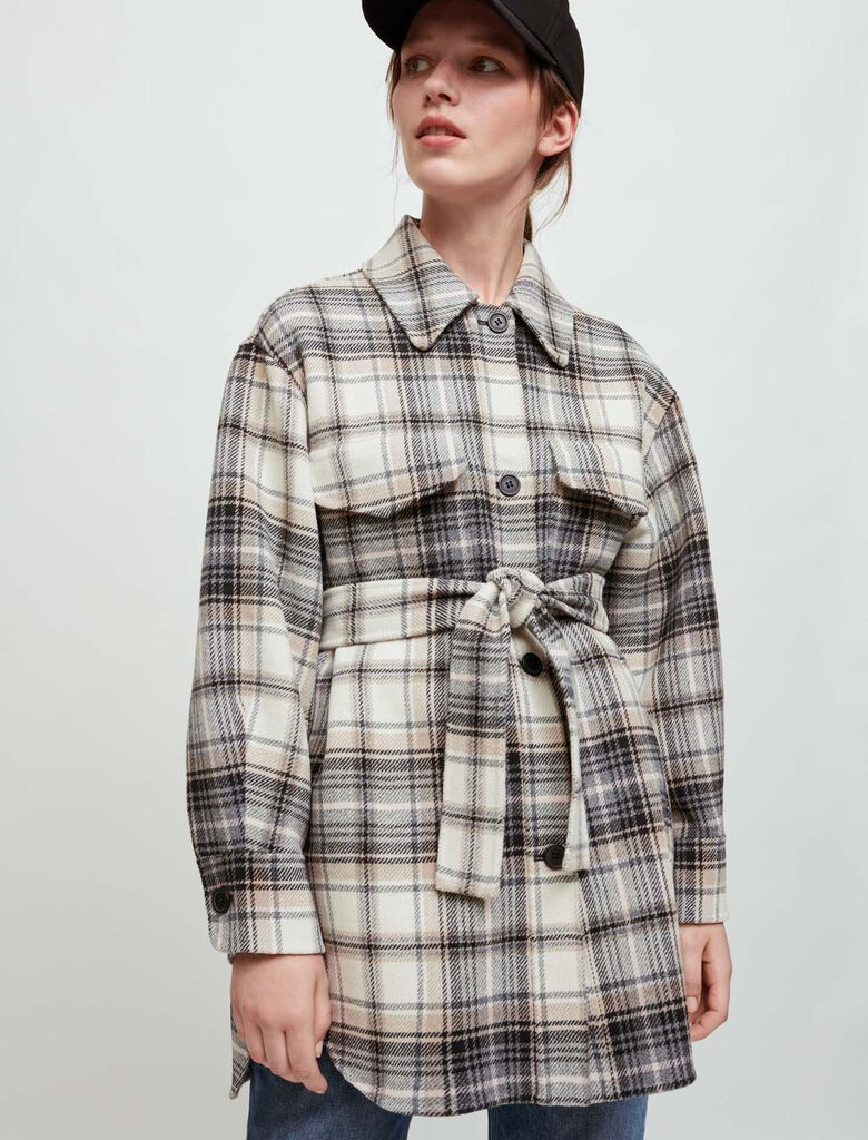 Sobrecamisa de cuadros