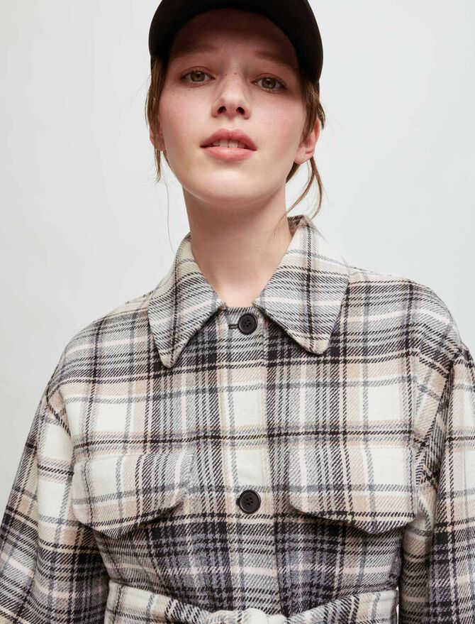 Sobrecamisa de cuadros