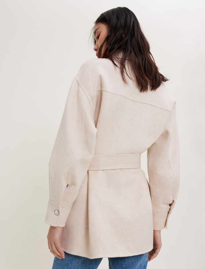 Sobrecamisa oversize de doble cara