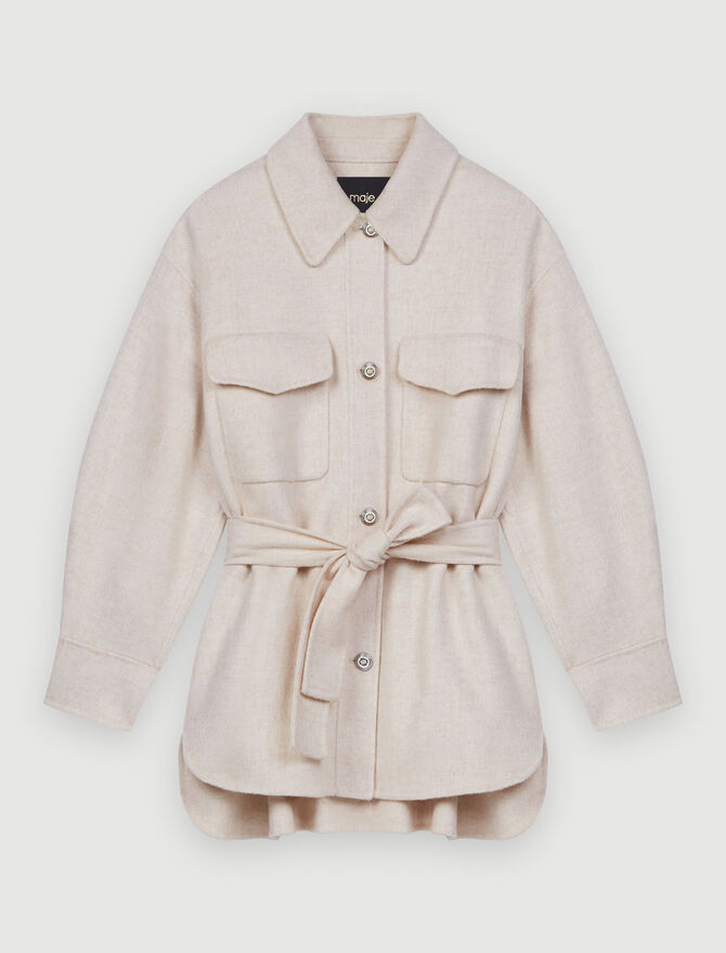 Sobrecamisa oversize de doble cara