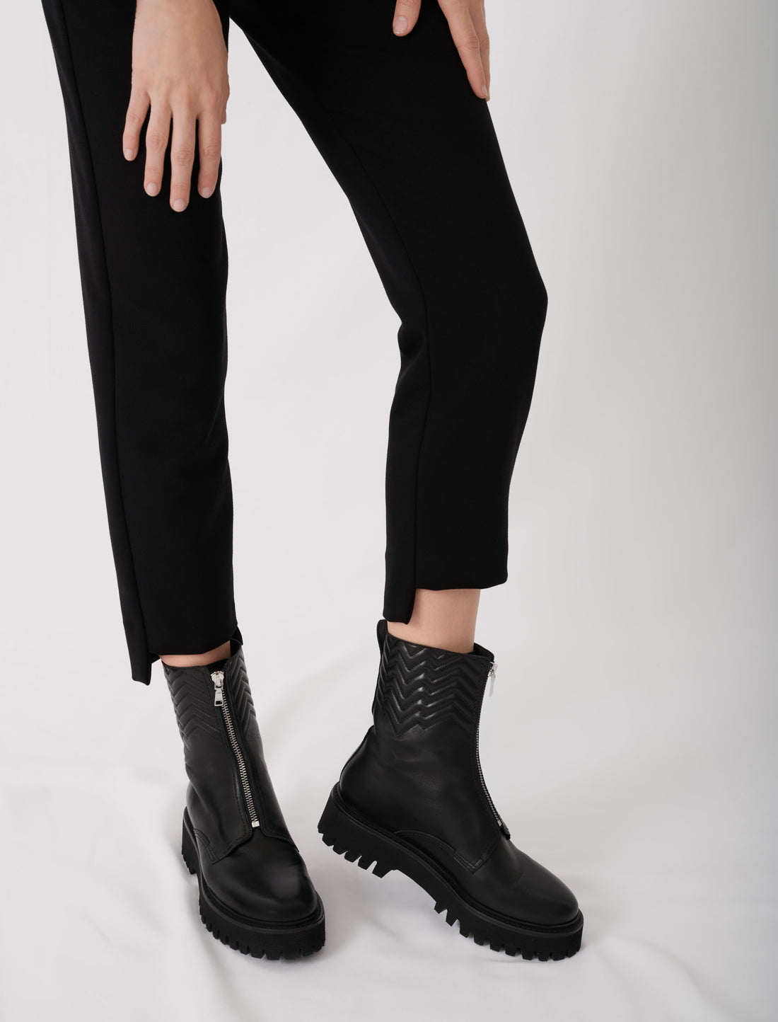 Pantalón Recto con cinturón