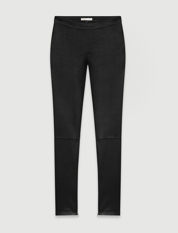 Stretch legging de piel