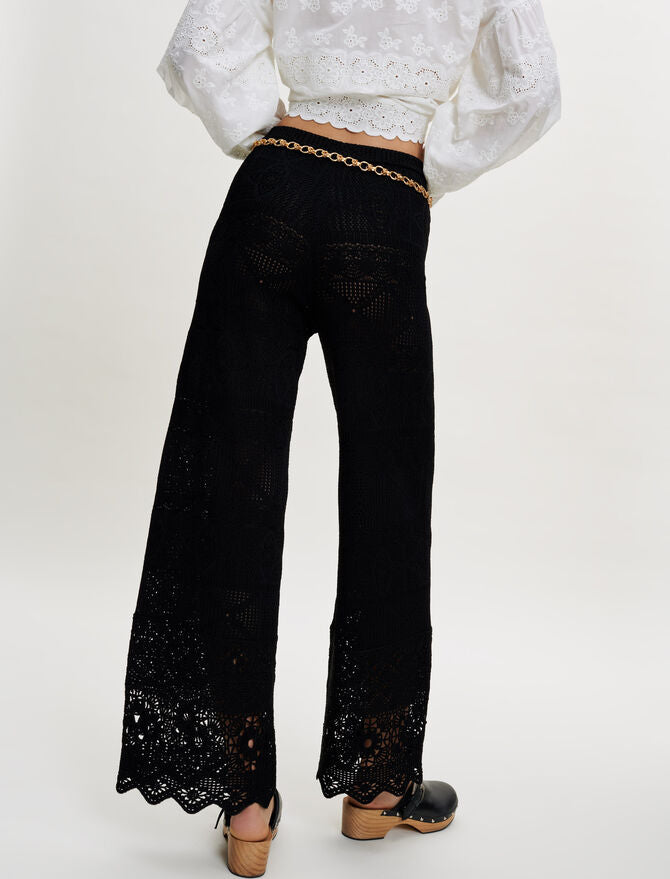 Pantalón de ganchillo