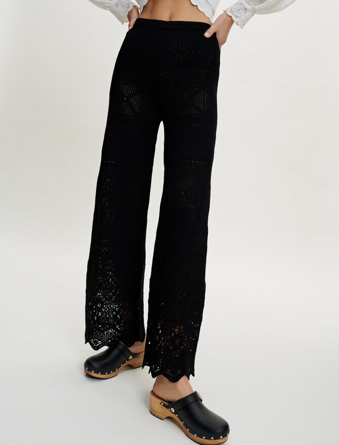 Pantalón de ganchillo