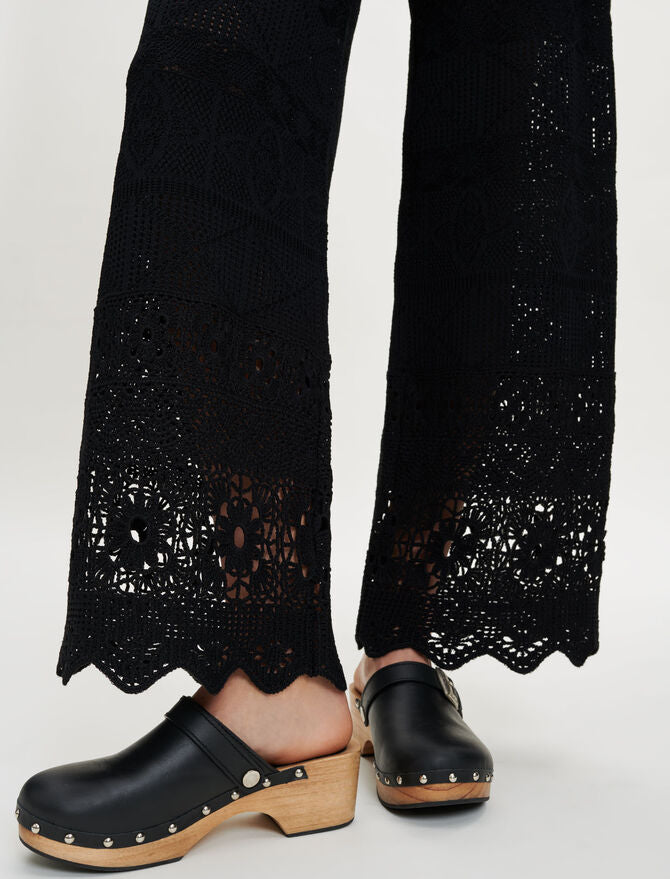 Pantalón de ganchillo
