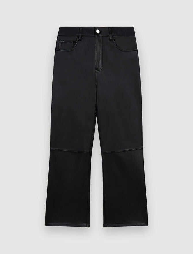 Pantalón de piel stretch