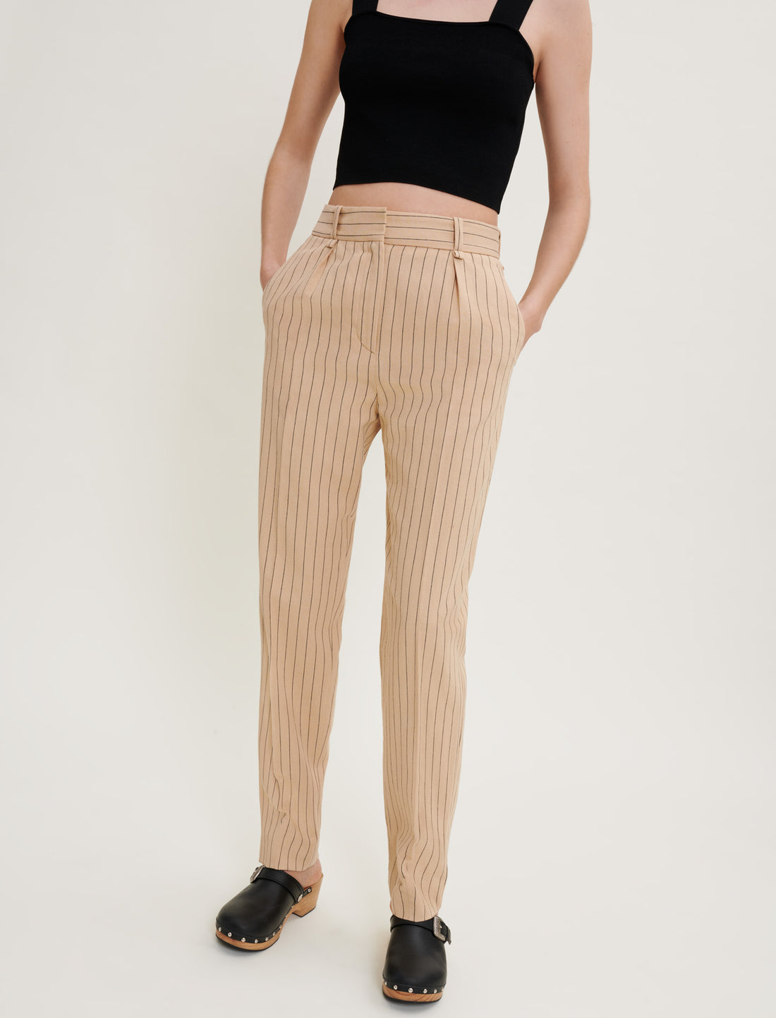 Pantalones de rayas