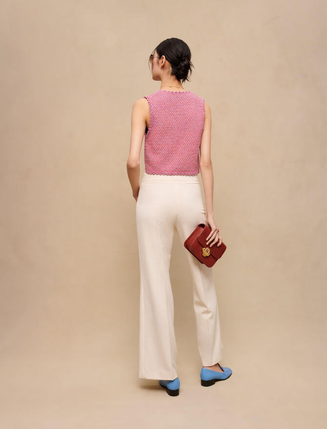 Pantalón de traje amplio