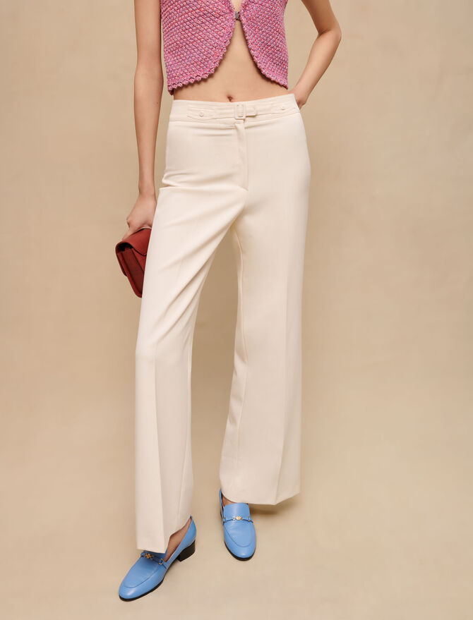 Pantalón de traje amplio