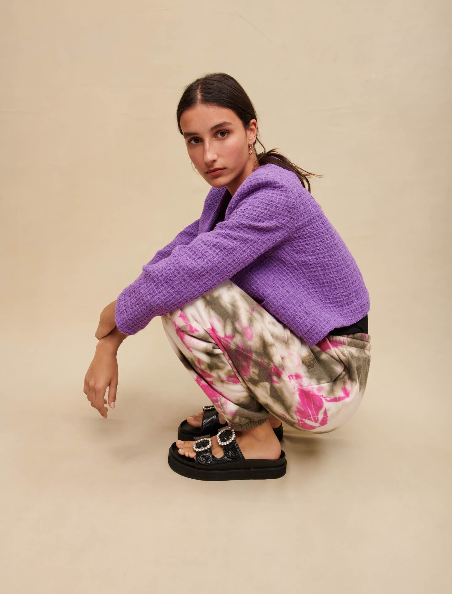 Pantalón de chándal tie&die