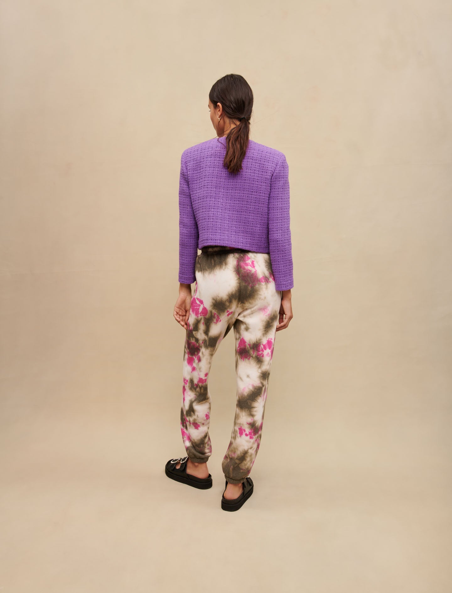 Pantalón de chándal tie&die