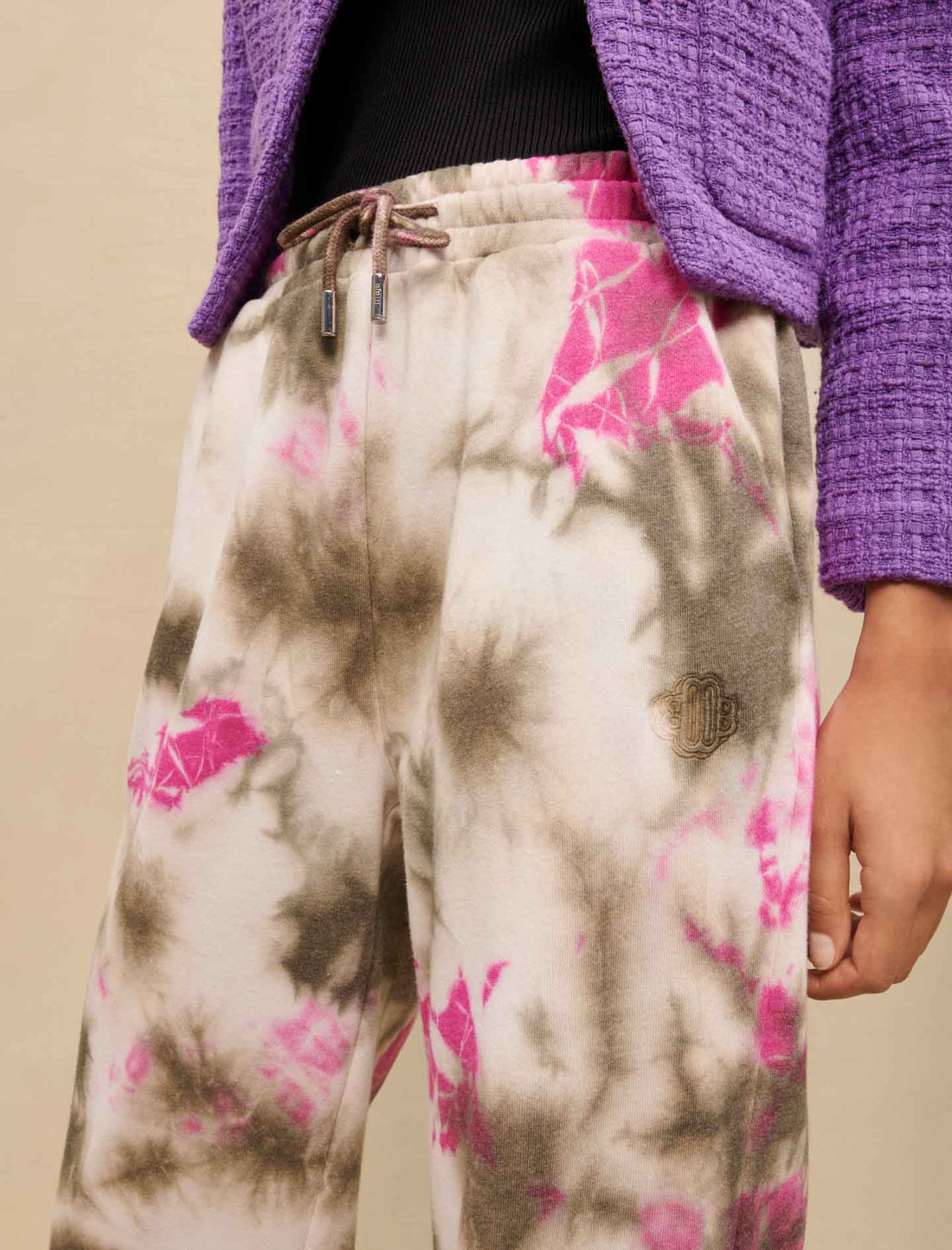 Pantalón de chándal tie&die