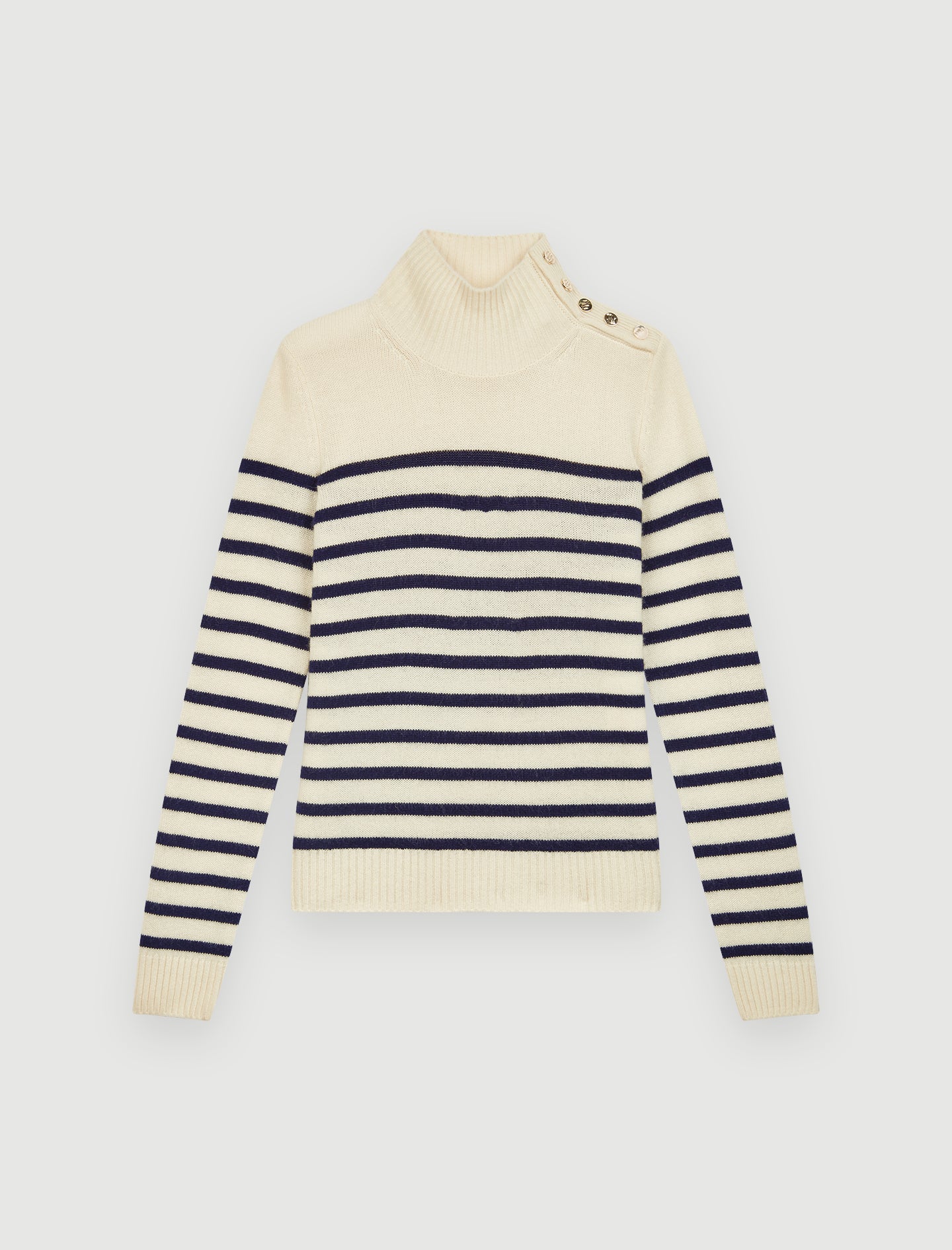 Jersey de cachemir tipo marinero