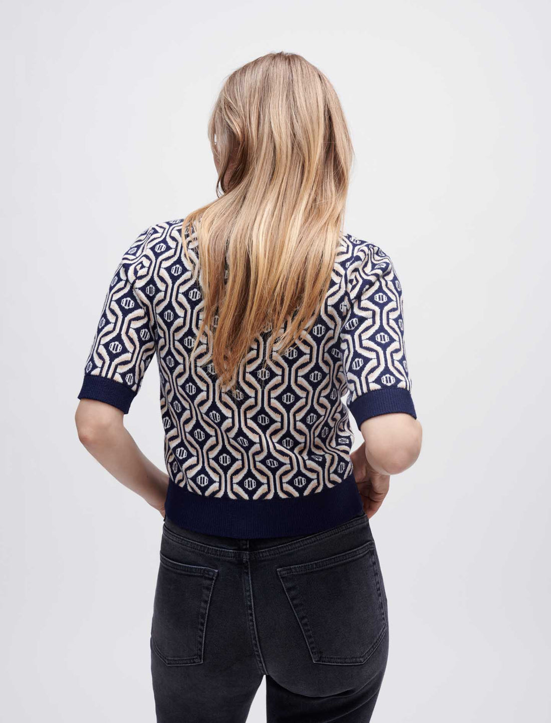 Jersey de punto jacquard