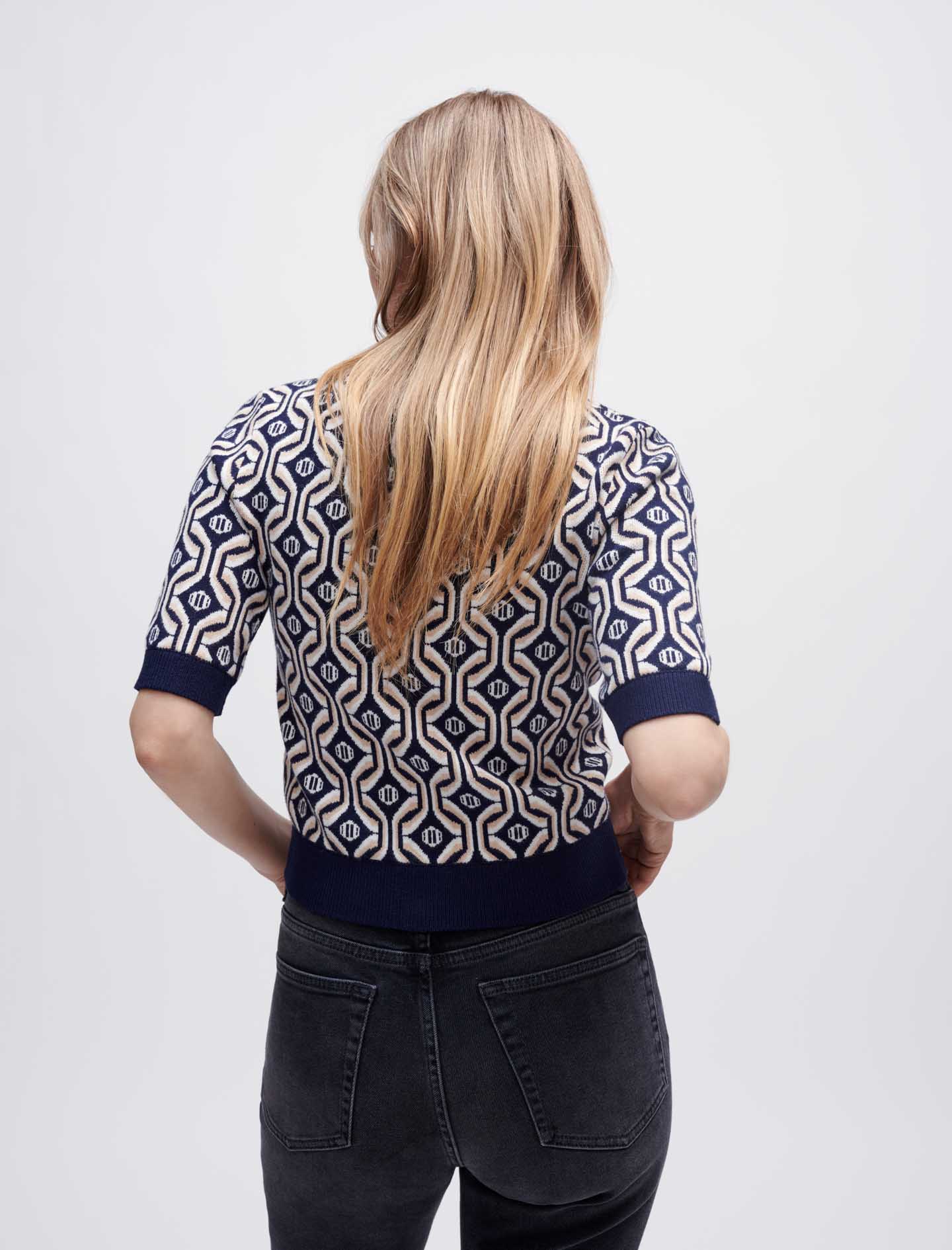 Jersey de punto jacquard
