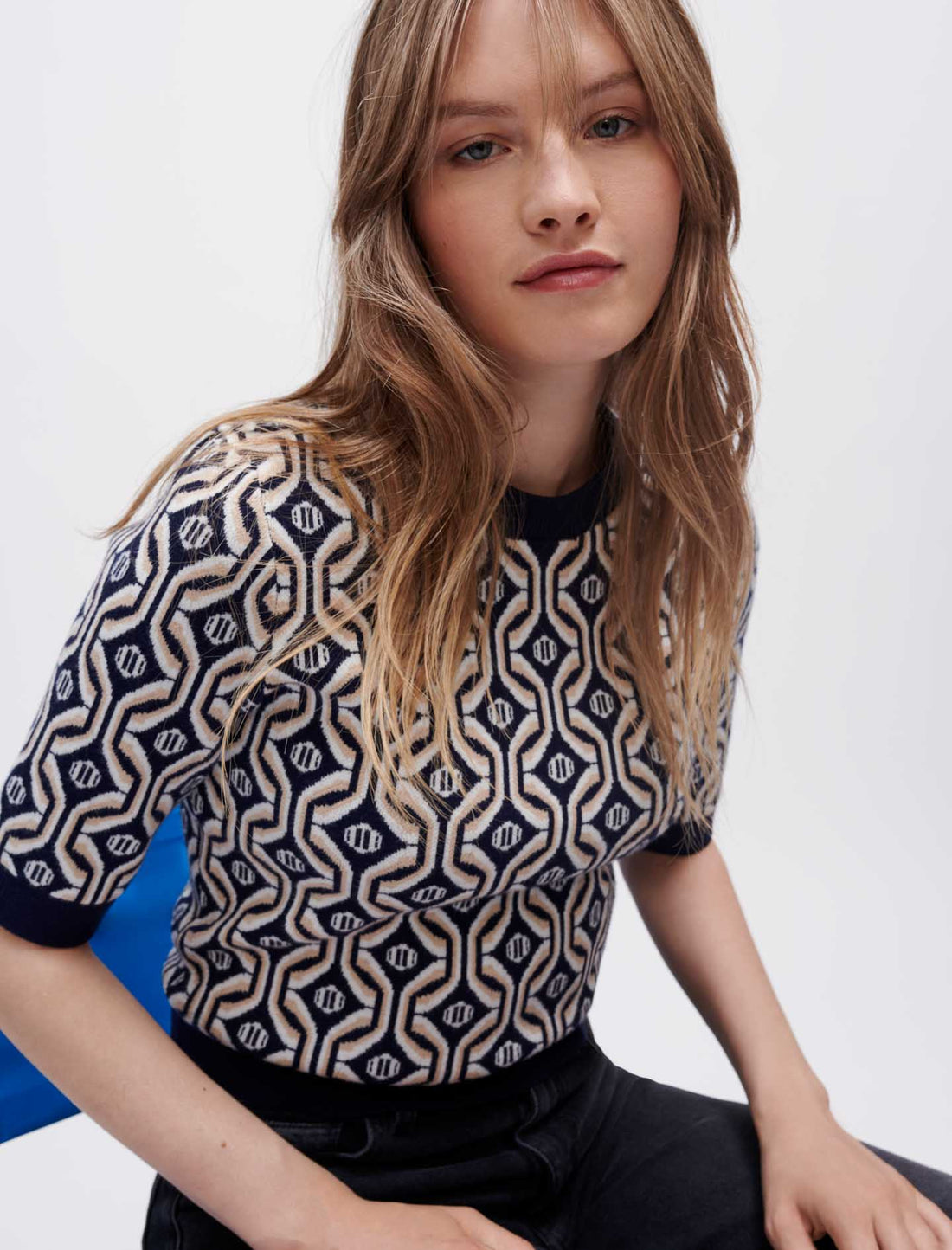 Jersey de punto jacquard