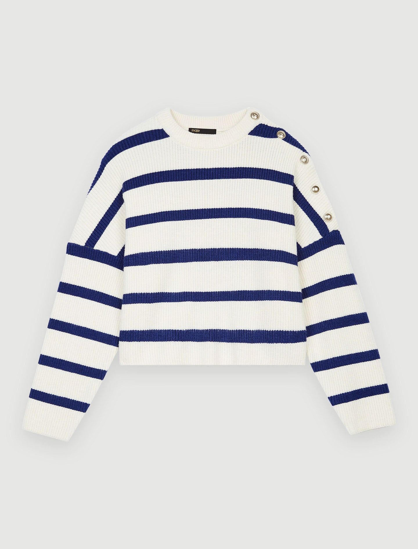 Jersey de rayas estilo marinero