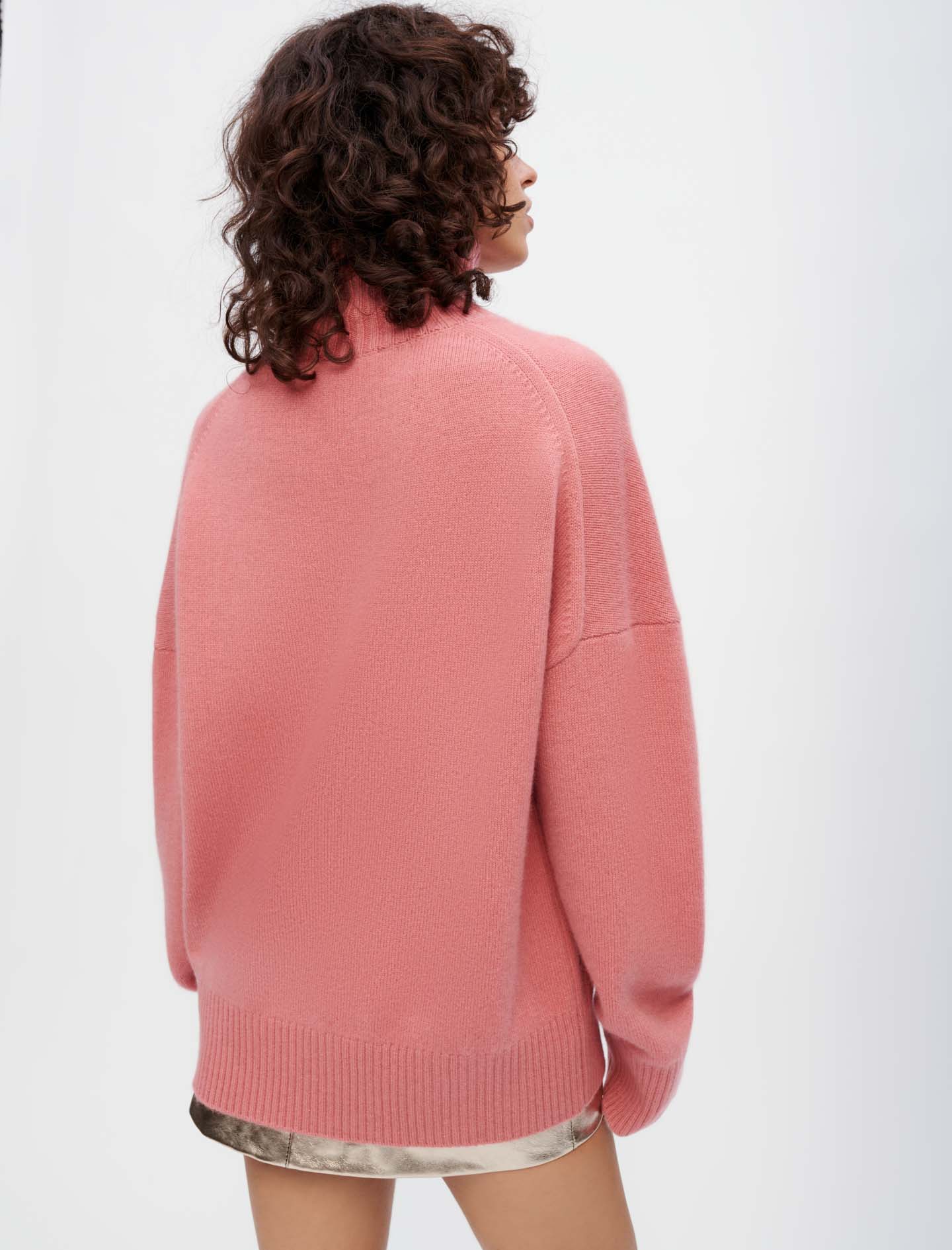 Jersey holgado de cachemira stretch
