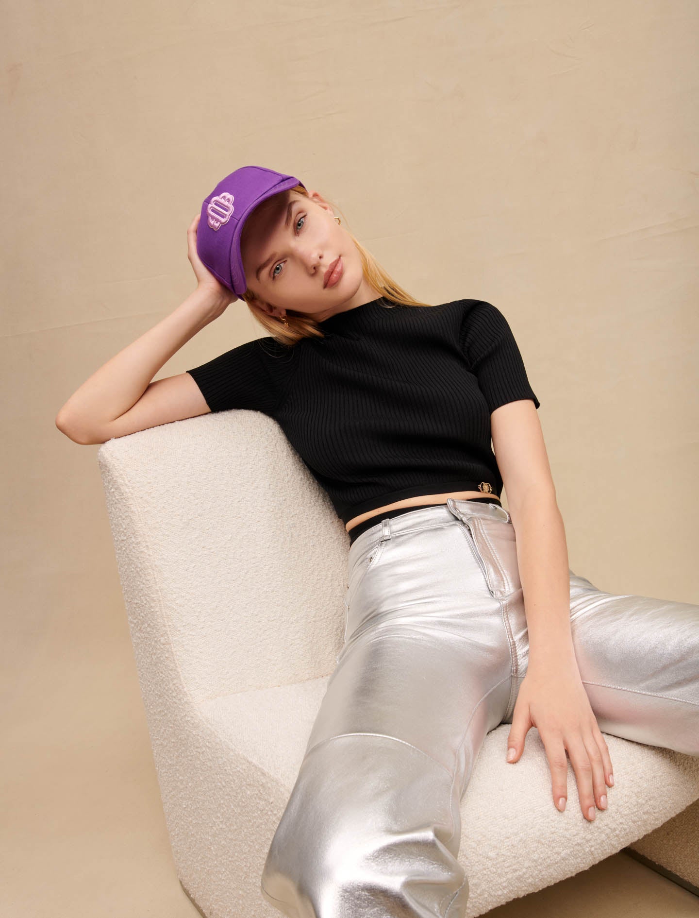 Crop top cruzado