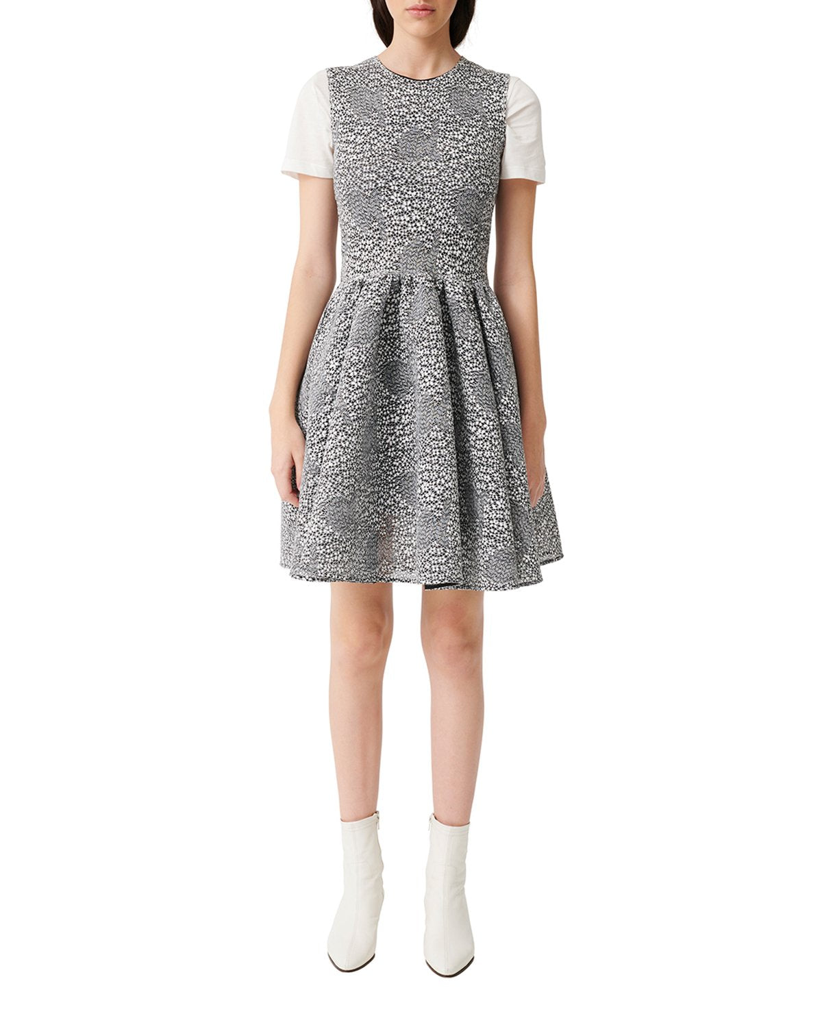 Maje | Vestido Reinatta Gris