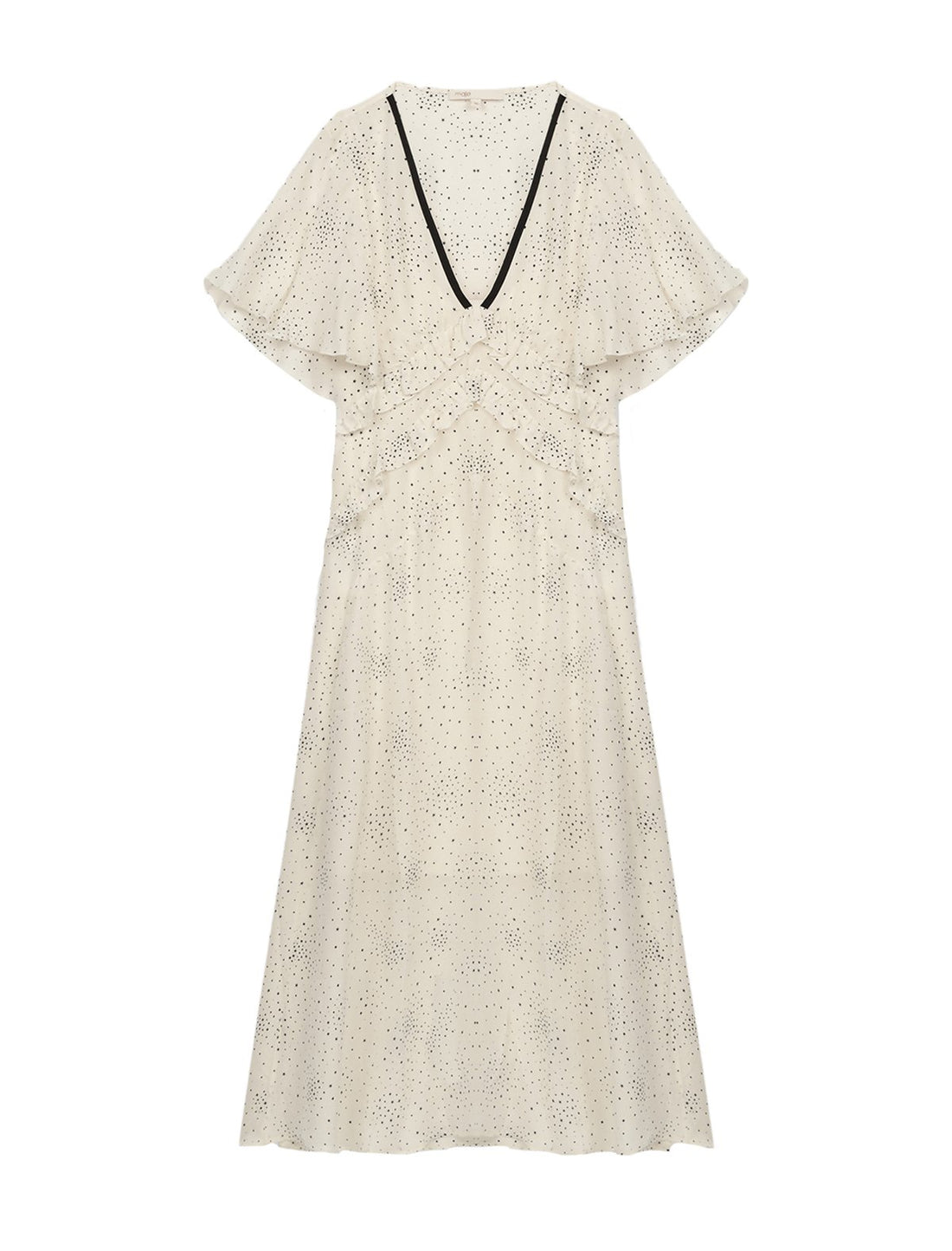 Vestido Racky Ecru/Noir