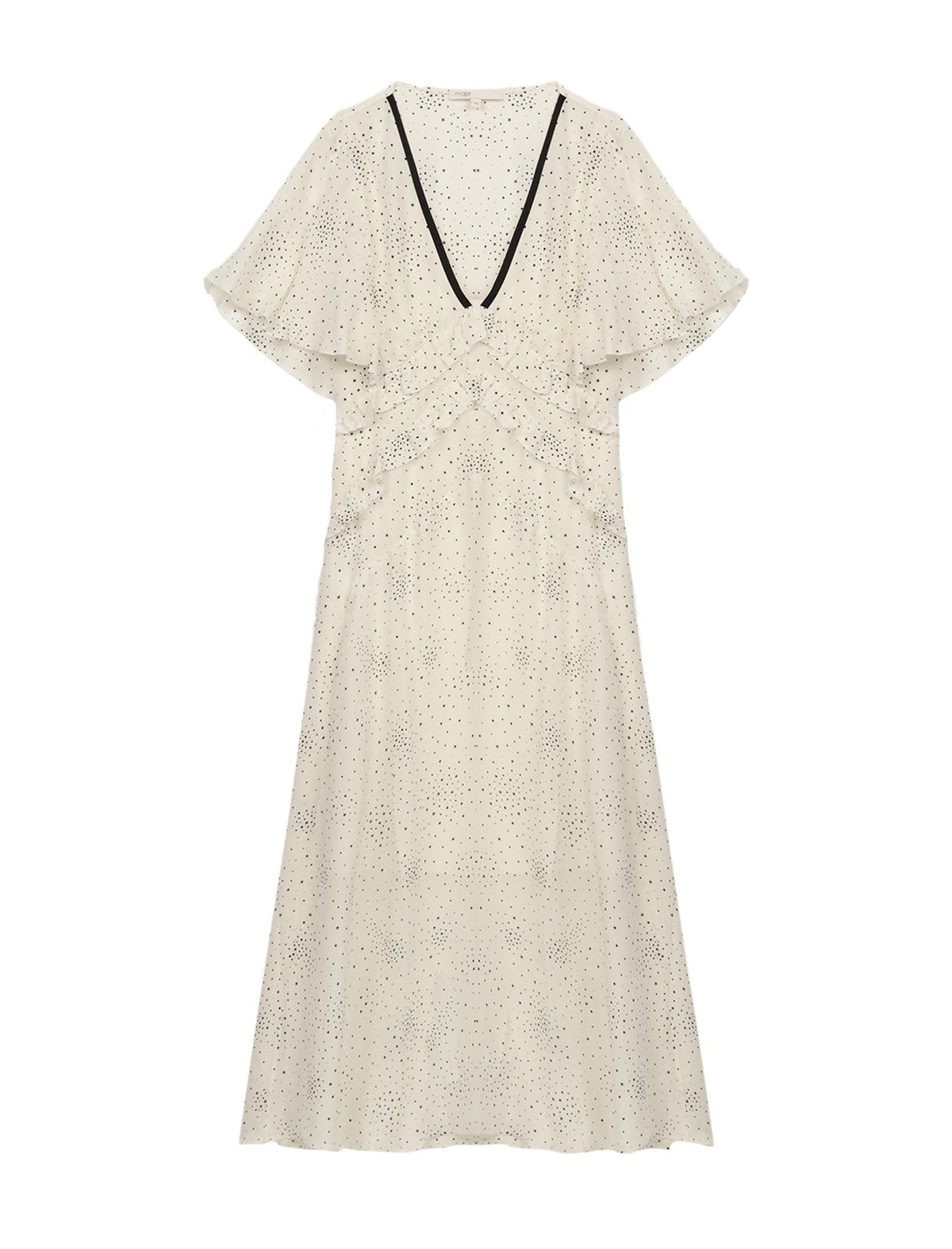 Vestido Racky Ecru/Noir