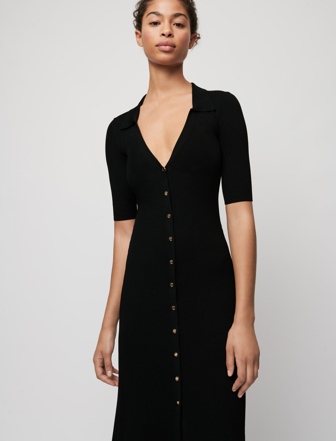 Vestido de punto stretch