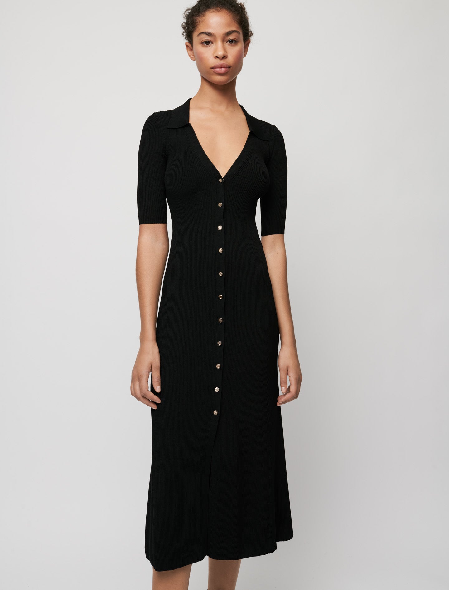 Vestido de punto stretch