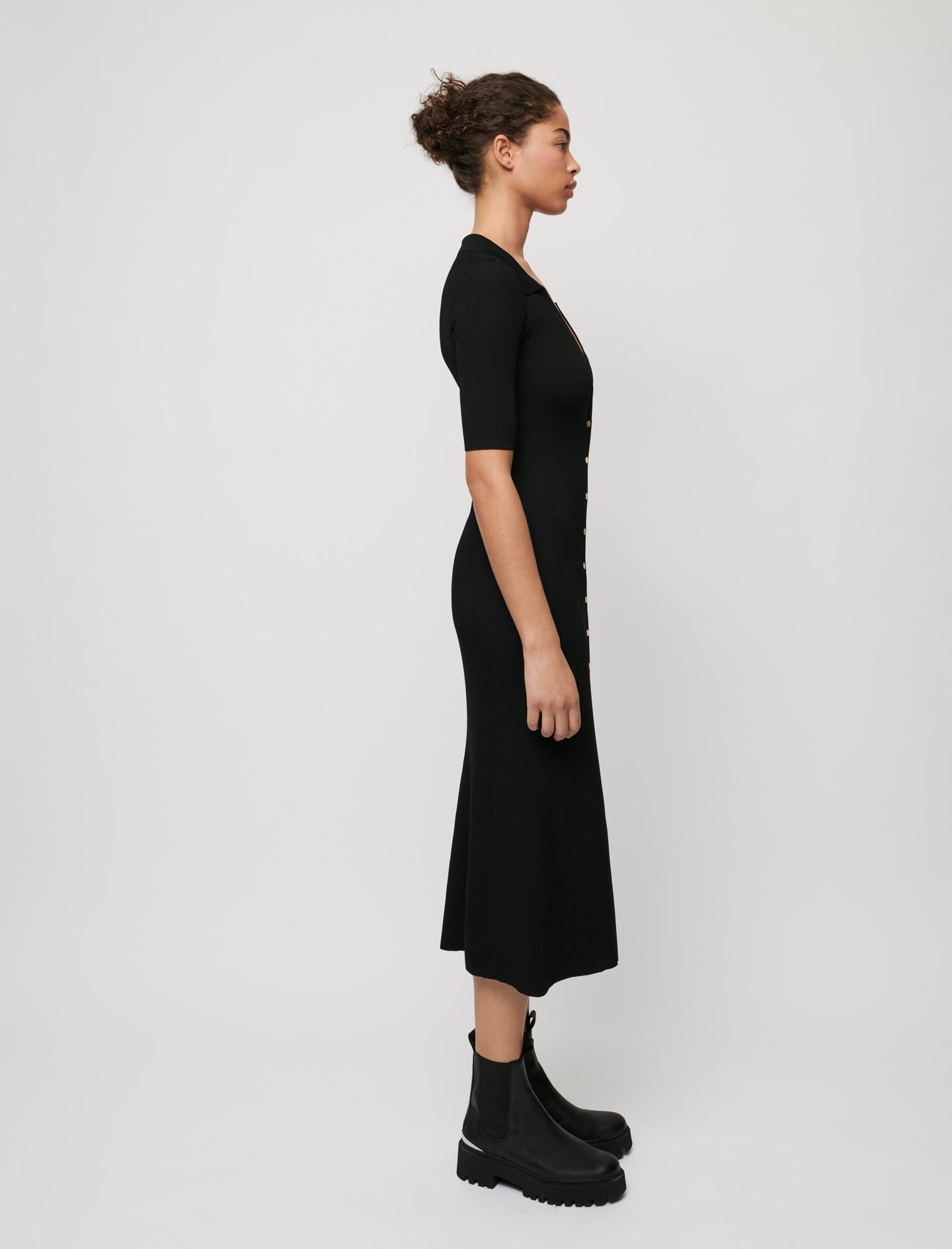 Vestido de punto stretch