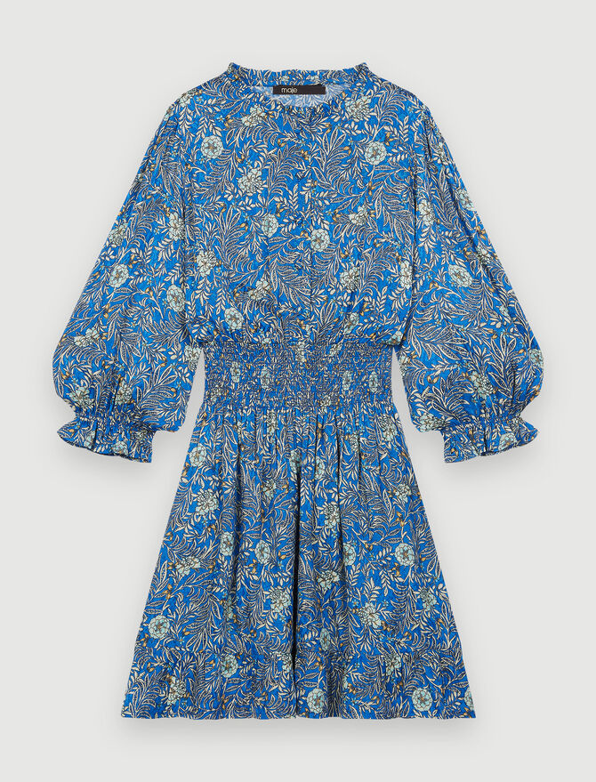 Vestido de viscosa estampado