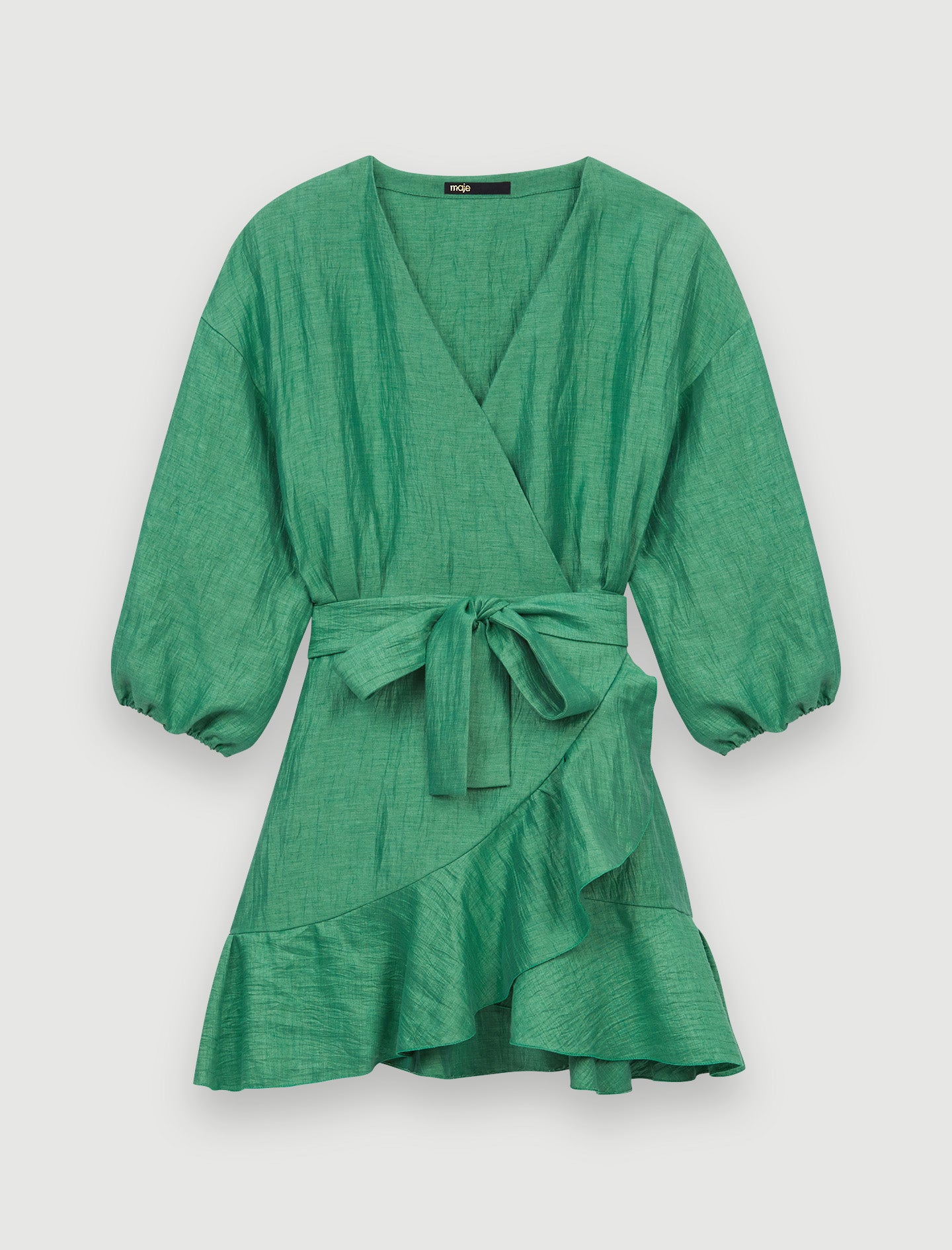 Vestido cruzado para anudar