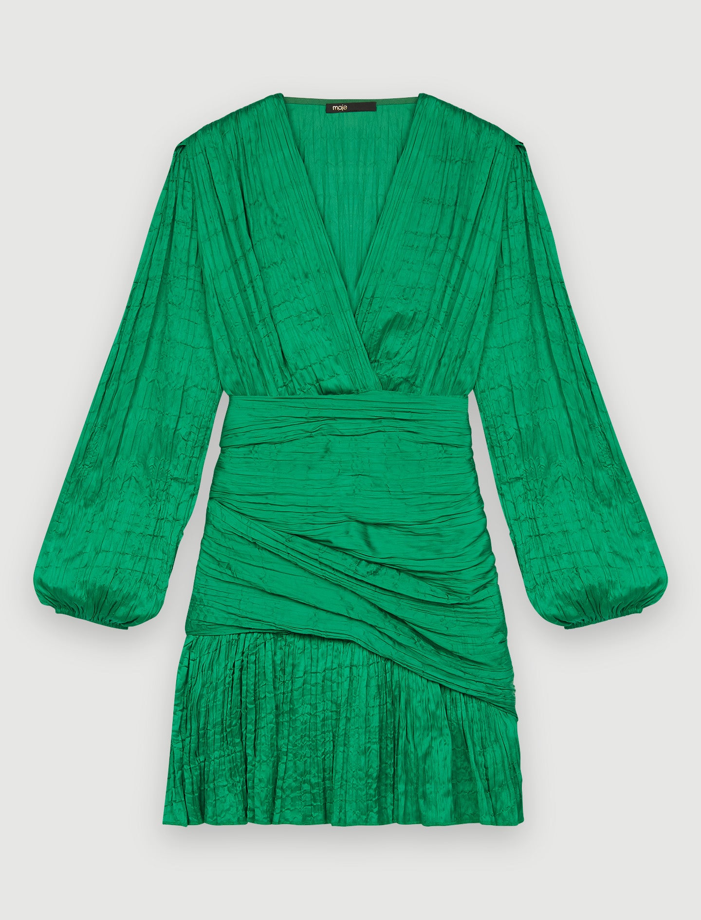 Vestido ajustado de lamé