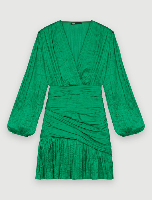 Vestido ajustado de lamé