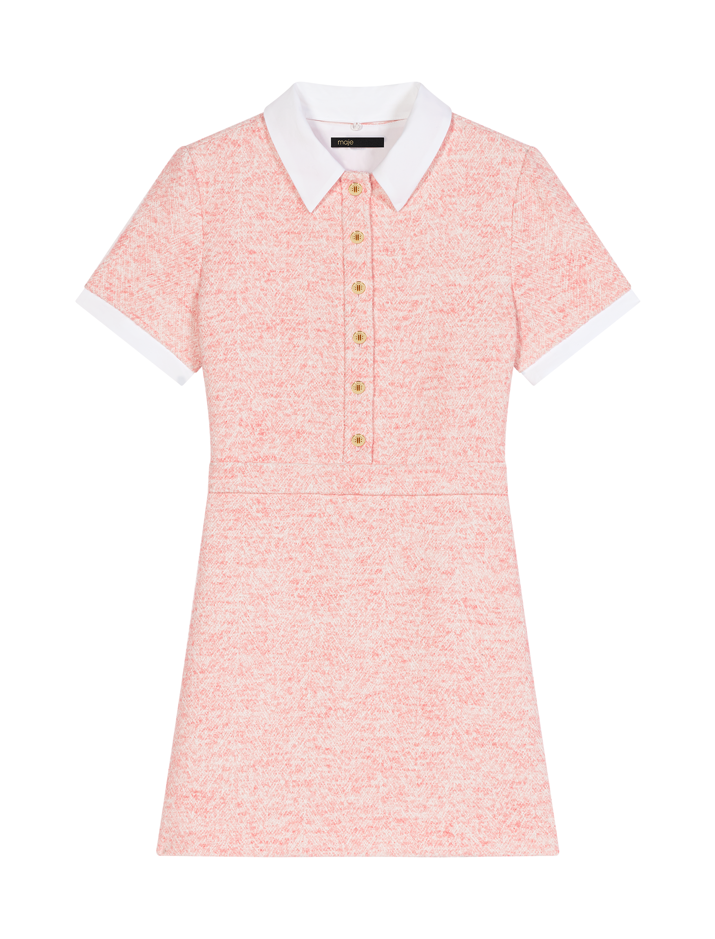 Vestido de traje rosa