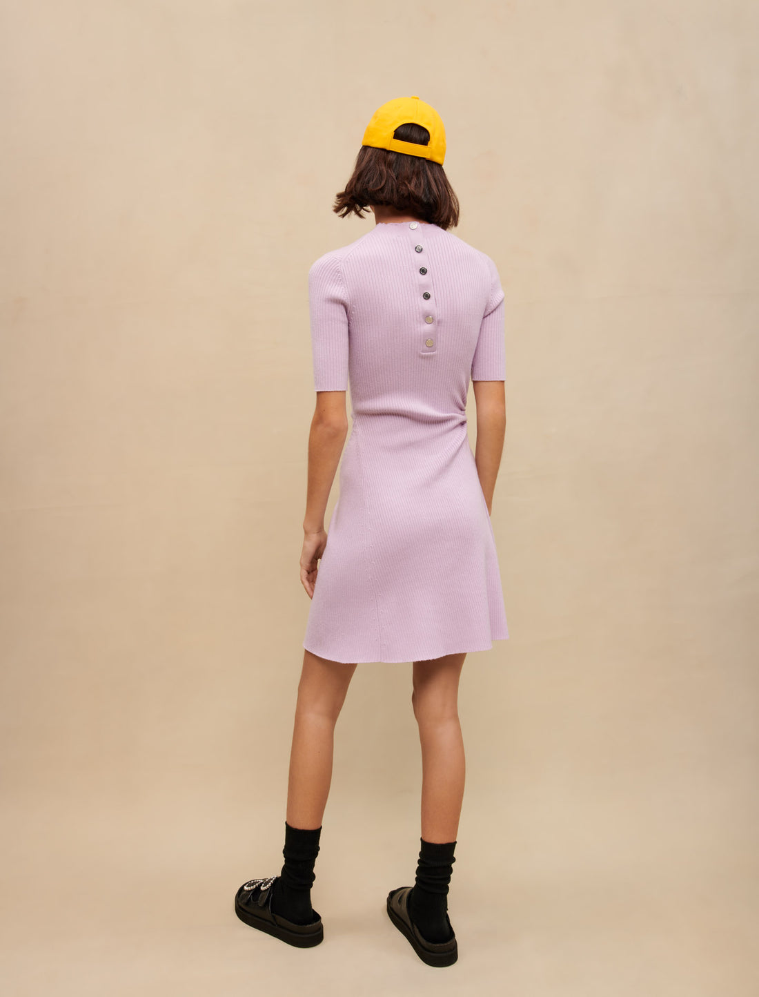 Vestido Parma de punto calado
