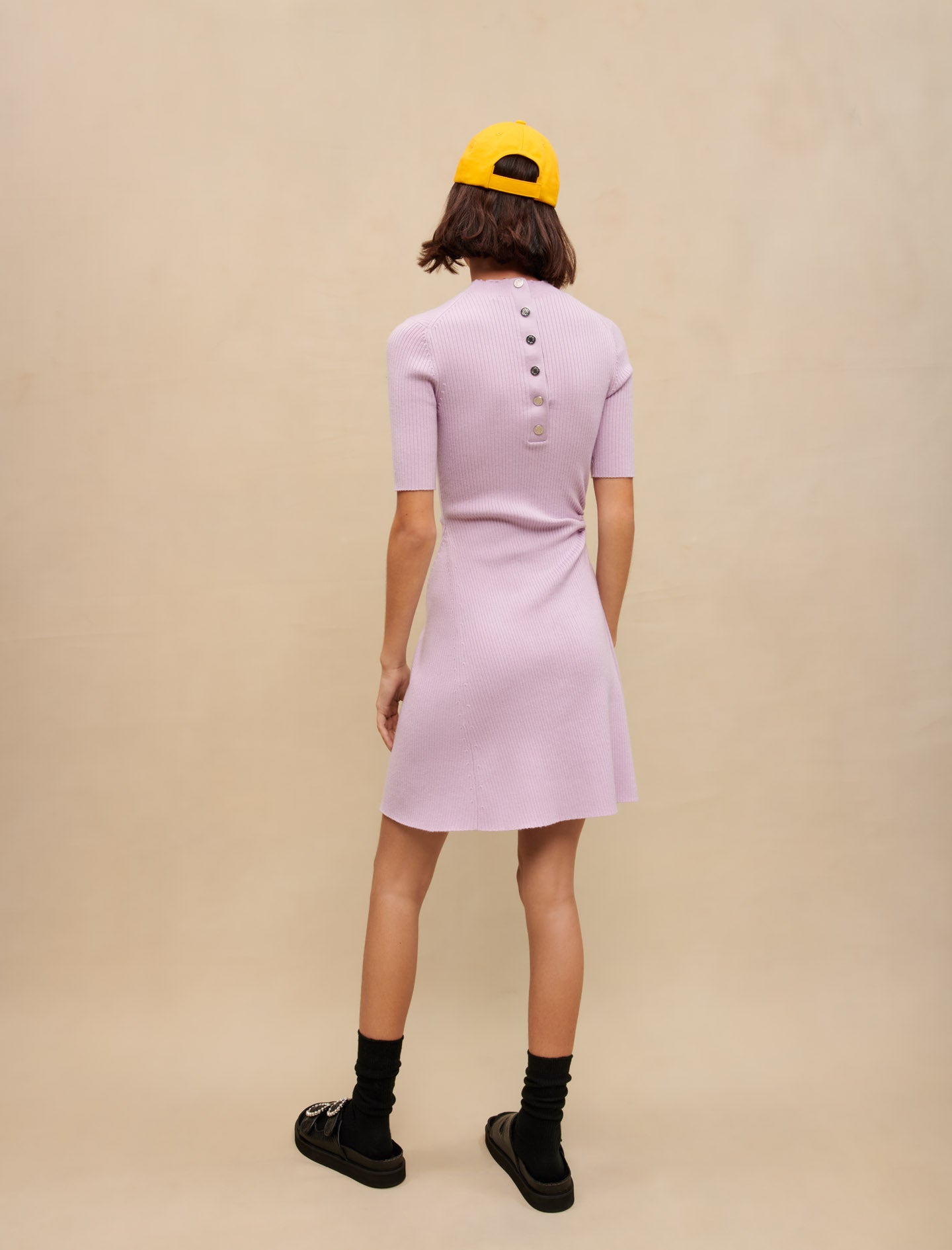 Vestido Parma de punto calado