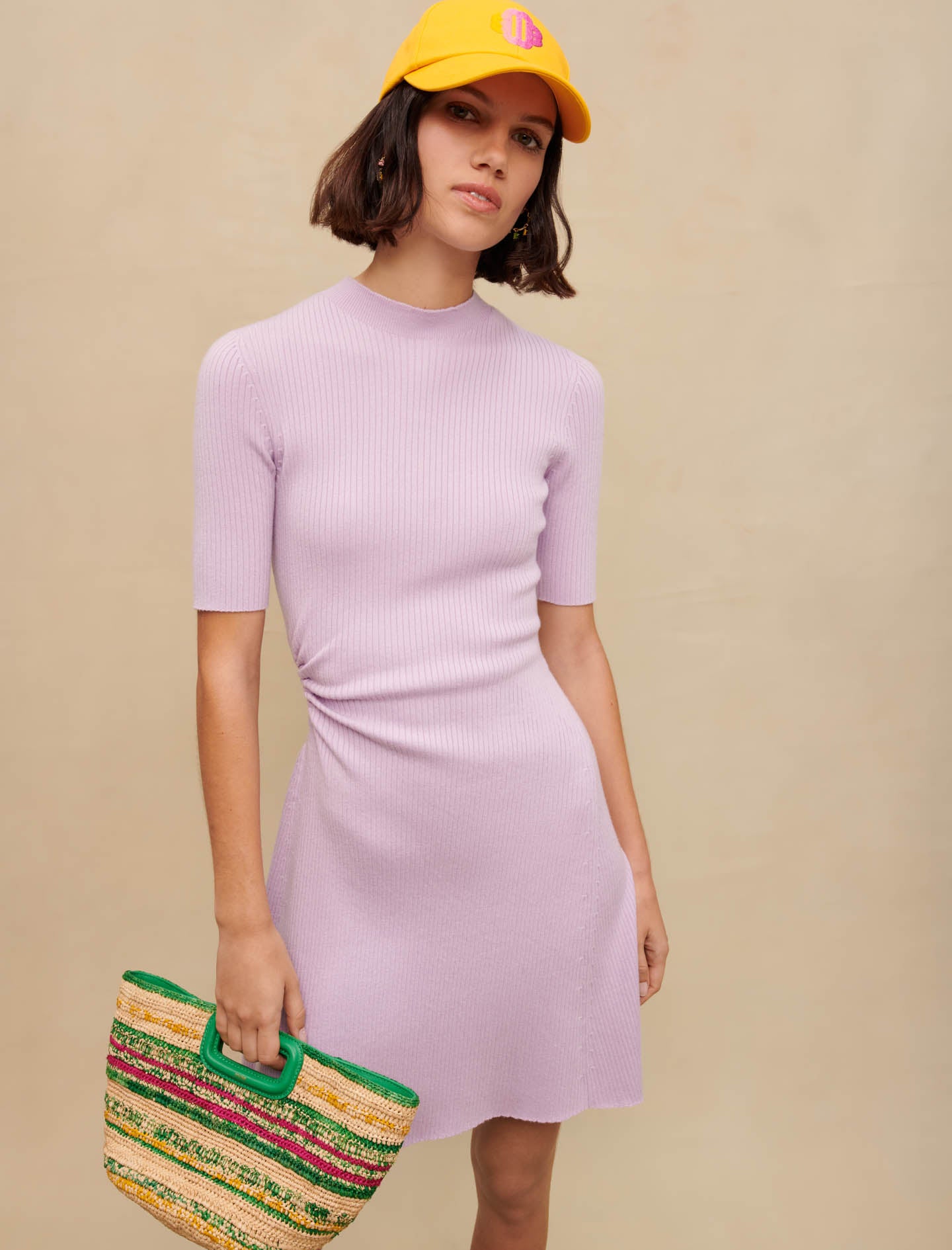 Vestido Parma de punto calado