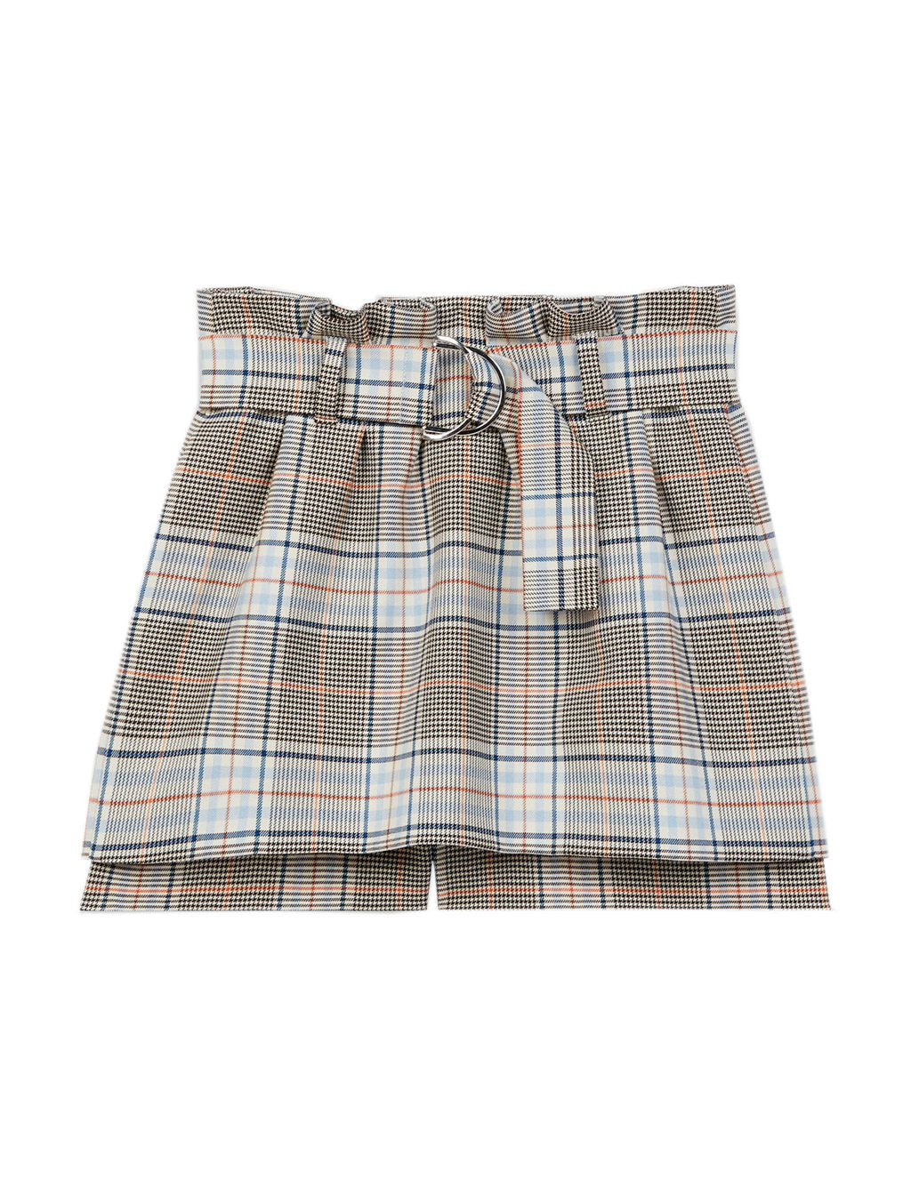 Short Ika Gris/Bleu