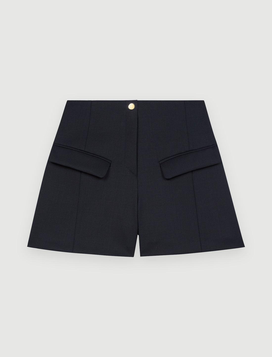 Short de traje con bolsillos