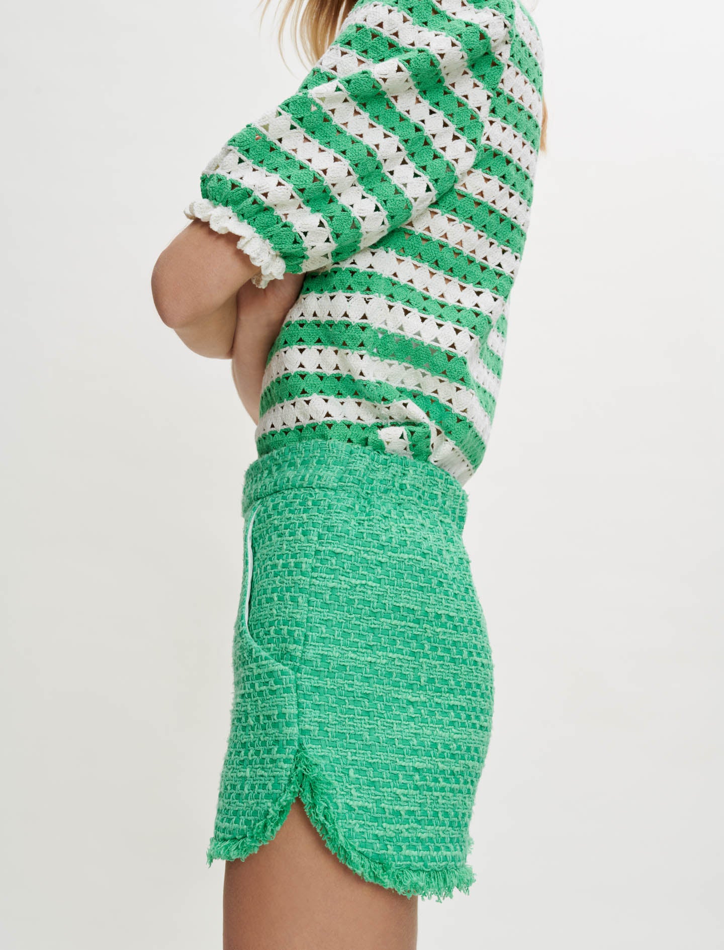 Short de tweed