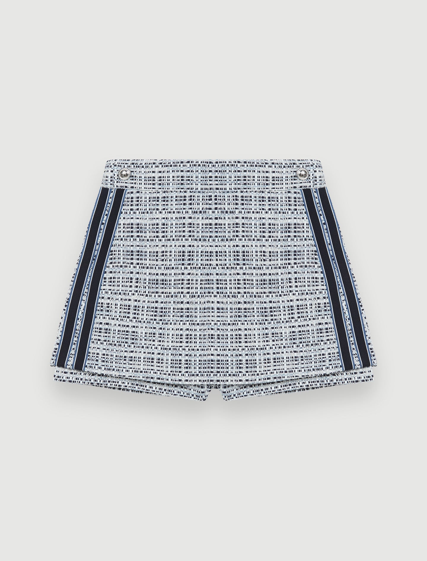 Short trampantojo de tweed