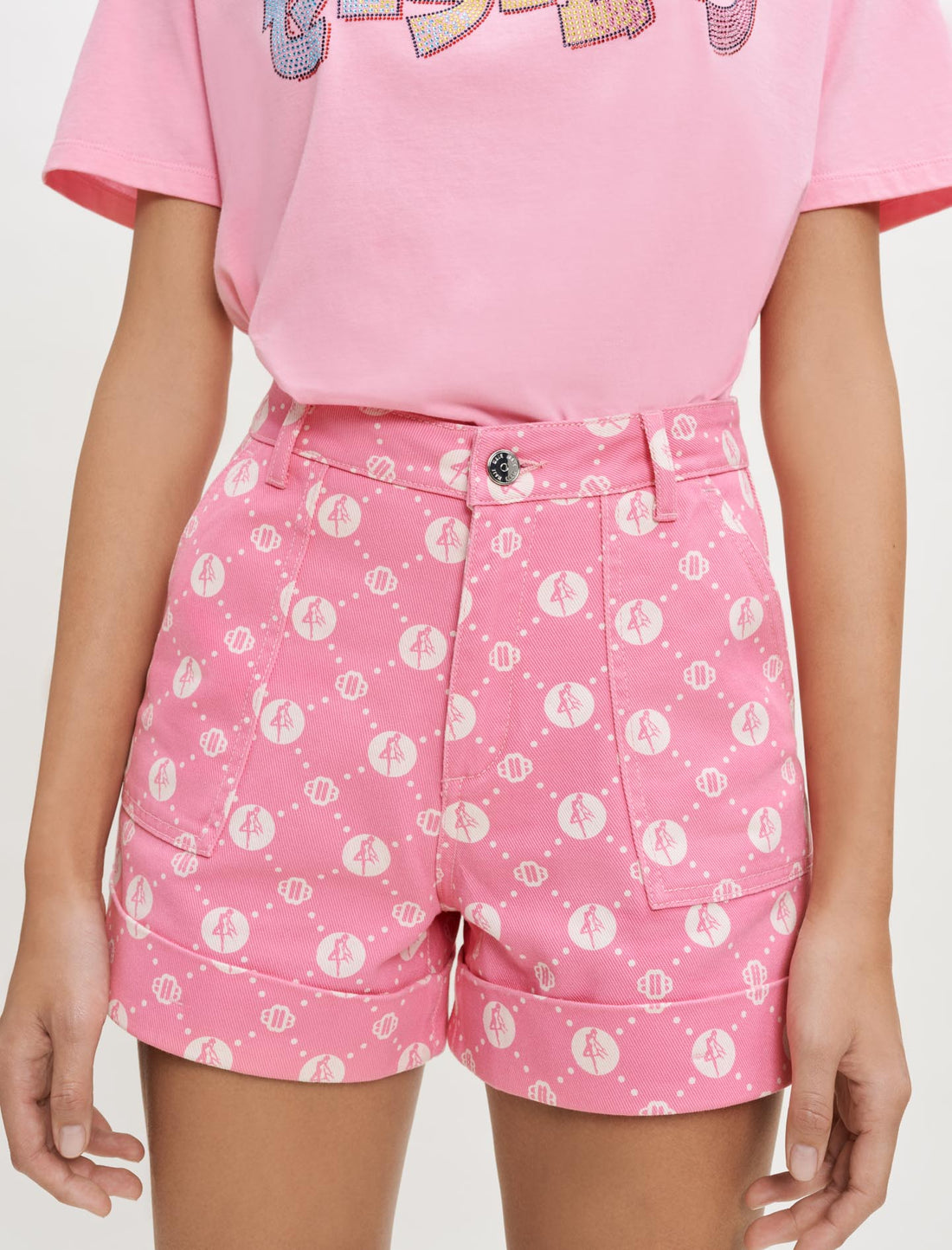 Shorts rosas Maje