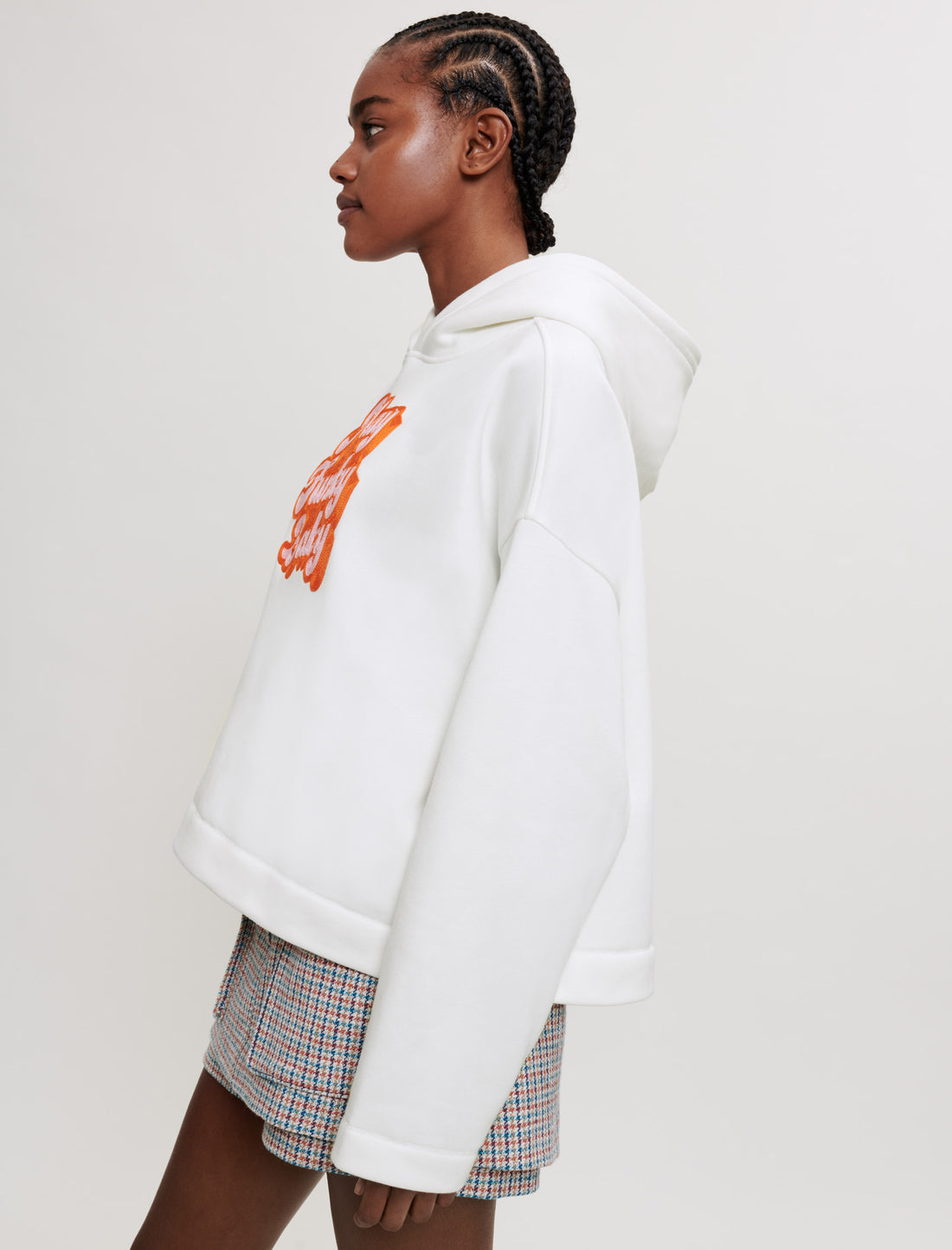 Sudadera con bordado de los 70's