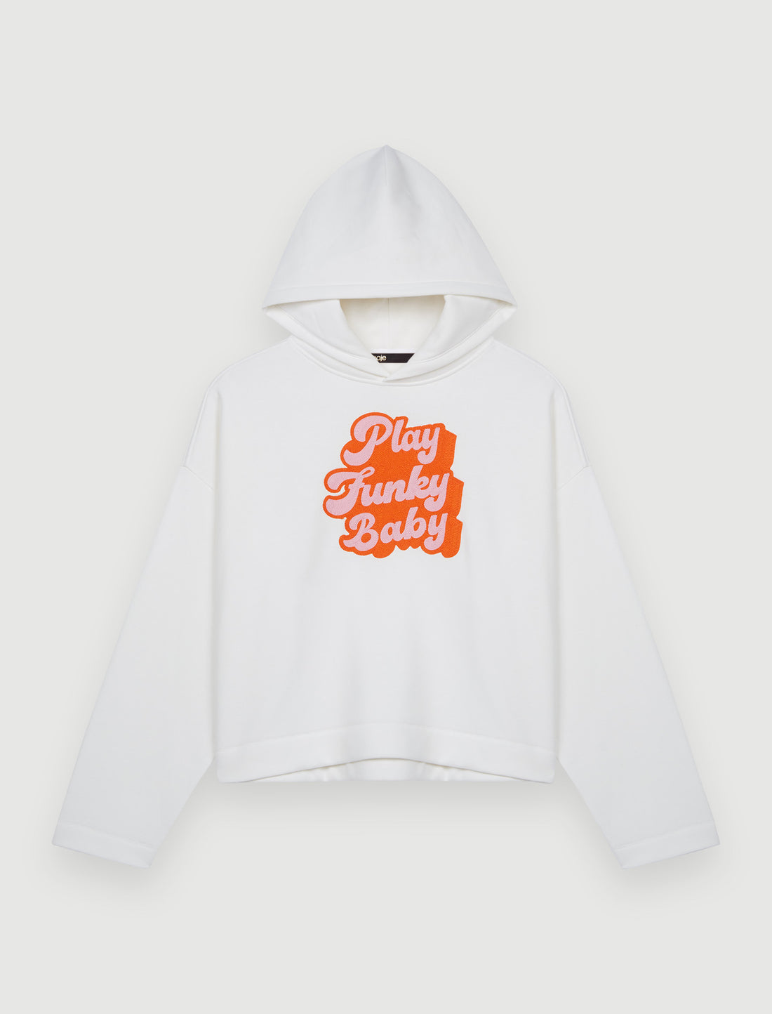Sudadera con bordado de los 70's