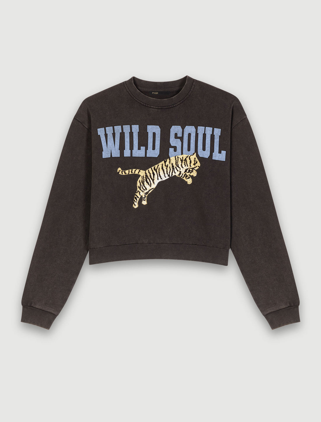 Sudadera de algodón con estampado